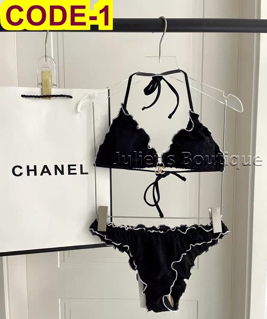 Swimsuit in Chanel style
